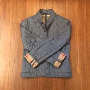 Burberry Cropped Quilted Jacket